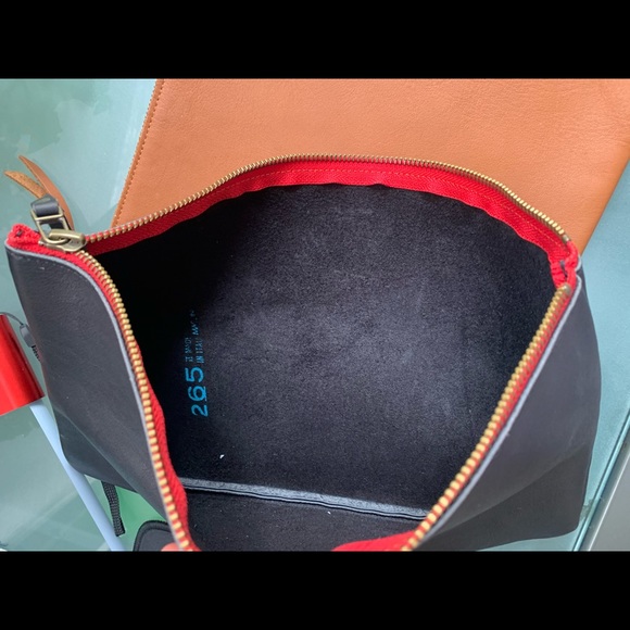 Rue de Bretagne buttery soft leather clutches - Picture 8 of 8